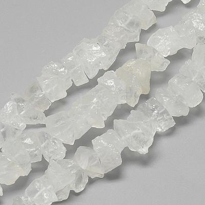 Natural Quartz Crystal Beads Strands G-R427-13-1