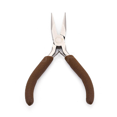 55# Steel Needle Nose Pliers with Non-Slip Comfort Grip Handles TOOL-N008-13-1