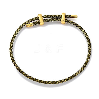 Adjustable Polyester Cord Braided Bracelets BJEW-Z085-01G-09-1