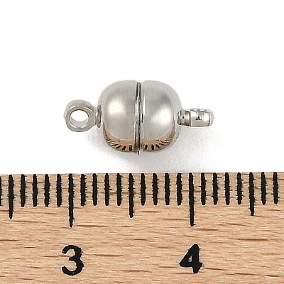 Rack Plating Brass Magnetic Clasps KK-Z070-19P-02-1