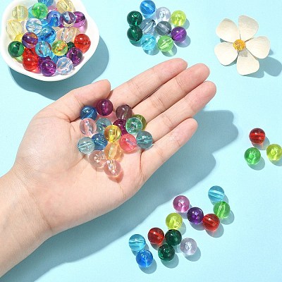 Transparent Acrylic Beads MACR-YW0002-72A-1