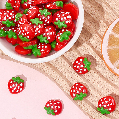 60Pcs Resin Decoden Cabochons CRES-SC0003-15-1