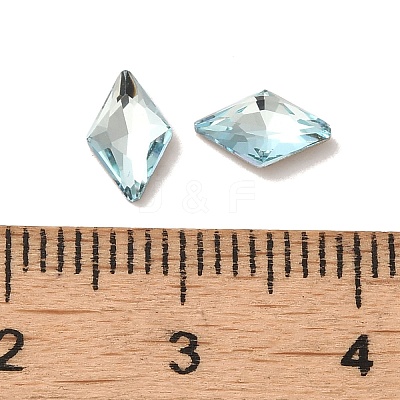 Glass Rhinestone Cabochons RGLA-P037-05A-D202-1
