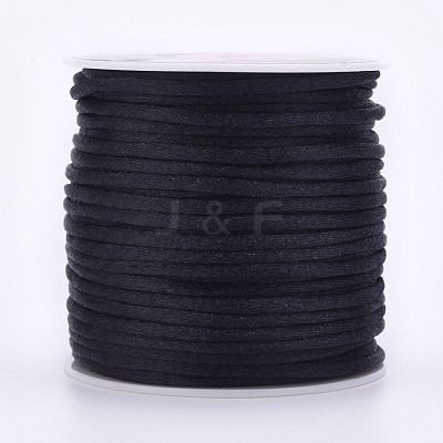 Nylon Satin Rattail Cords LW-K001-2mm-900-1