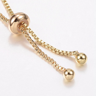Adjustable Brass Bolo Bracelets BJEW-P200-11G-1