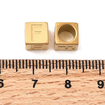 304 Stainless Steel European Beads STAS-D382-02F-G-1