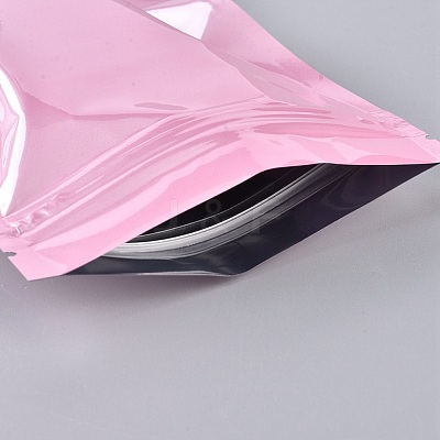 Solid Color Plastic Zip Top Bags OPP-P002-B05-1