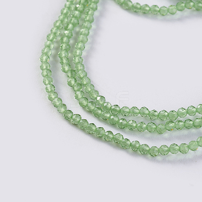 Glass Beads Strands EGLA-E057-02B-1