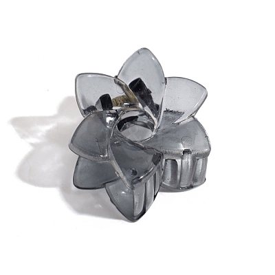 6-Petals Flower Shapes Plastic Claw Hair Clips PW-WG48387-02-1