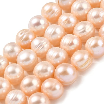 Natural Cultured Freshwater Pearl Beads Strands PEAR-I007-07T-03-1