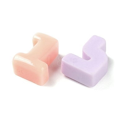 Opaque Resin Cabochons CRES-F030-01G-1