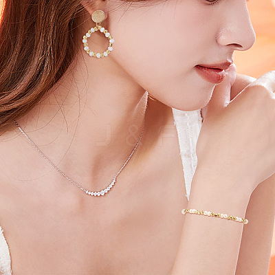 Brass Beads KK-TAG0001-07-1