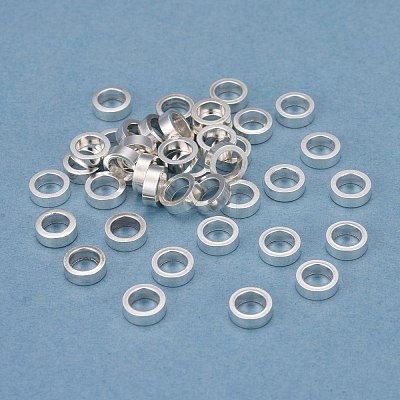 304 Stainless Steel Spacer Beads STAS-P232-01S-1