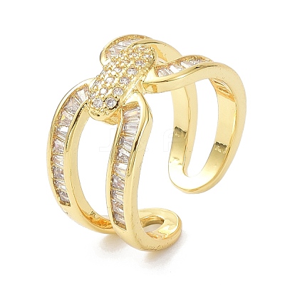 Real 18K Gold Plated Wide Band for Women X-ZIRC-C021-12G-1