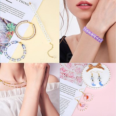 2 Bag Glass & Seed Beads GLAA-SZC0001-94D-1