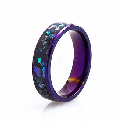 Stainless Steel Finger Rings PW-WG8B1C5-05-1