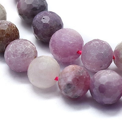 Natural Ruby Beads Strands G-D0013-63C-1