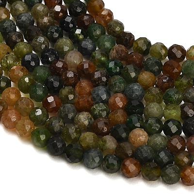 Natural Green Tourmaline Beads Strands GG-CBAA9B4-B01-03A-1