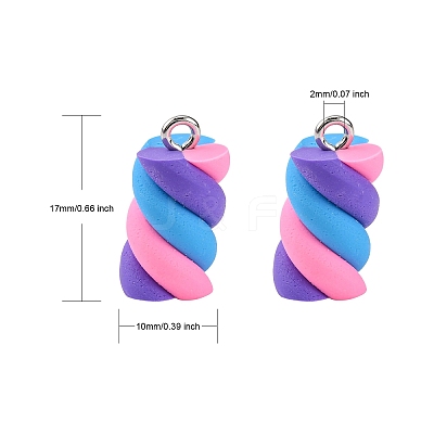 Handmade Polymer Clay Charms LS-X-CLAY-T016-83M-1