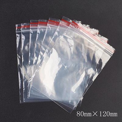 Plastic Resealable Packaging Bags OPP-G001-A-8x12cm-1