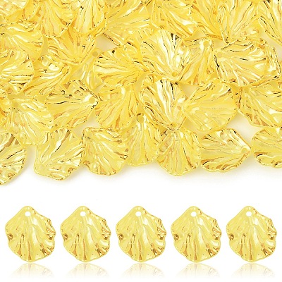100Pcs Opaque Acrylic Pendants MACR-YW0004-08C-1