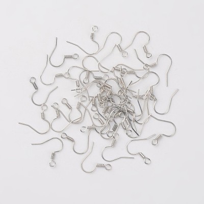 Iron Earring Hooks E133-S-1