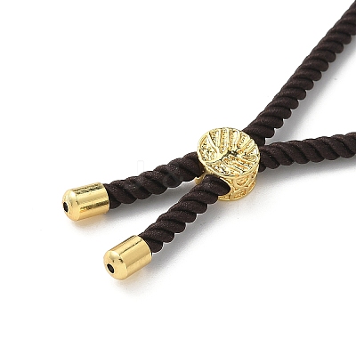 Cotton Cord Bracelet Making KK-F758-03-04-G-1
