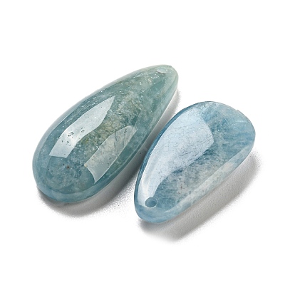 Natural Aquamarine Pendants G-P512-02-1