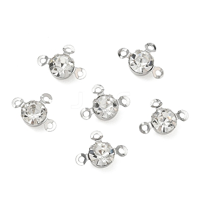 Brass Pave Clear Glass Chandelier Component Links FIND-WH0152-919S-1