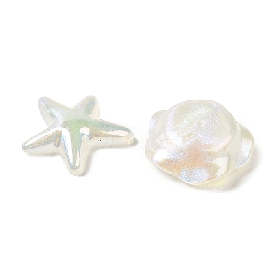 ABS Plastic Imitation Pearl Beads KY-F021-01-1