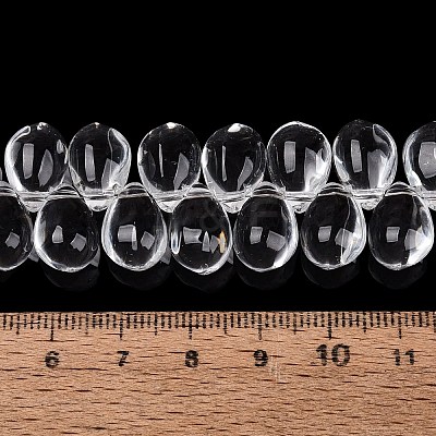 Transparent Glass Beads Strands X-GL-N005-02A-A01-1