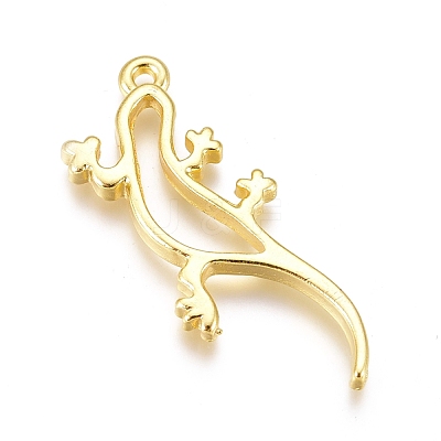 Alloy Open Back Bezel Pendants PALLOY-P182-18G-1