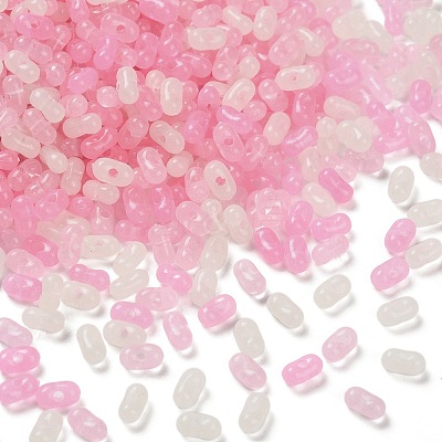 Luminous Transparent Acrylic Beads LACR-D009-01F-1
