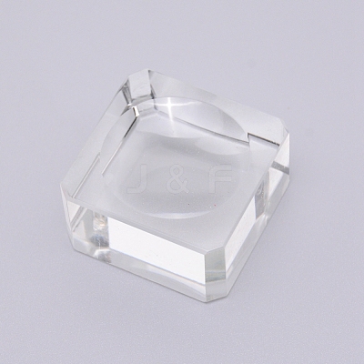 Glass Crystal Ball Stand ODIS-WH0007-07C-1