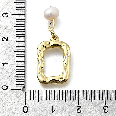 Brass Pendants KK-B132-02G-03-1