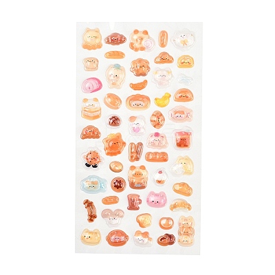 Epoxy Resin 3D Puffy Stickers DIY-G122-01D-1