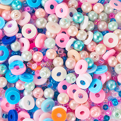 DIY Beads Jewelry Making Finding Kits DIY-TAC0009-10C-1