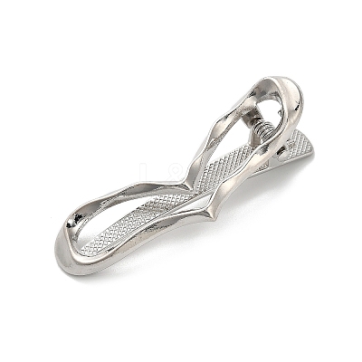 Alloy Alligator Hair Clips AJEW-A061-01A-P-1