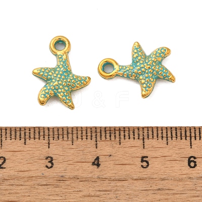 Starfish Alloy Pendants FIND-Z063-44G-1