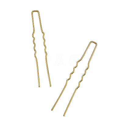 Hair Accessories Iron Hair Forks Findings OHAR-TAC0002-01G-1
