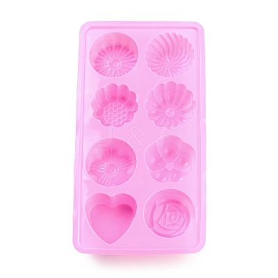 Flower Heart DIY Silicone Fondant Molds LS-SIMO-D003-07G-1