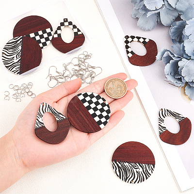 DIY Earring Making Kits DIY-OC0007-26-1