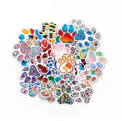 Colorful Paper Cartoon Stickers DIY-C063-02-1