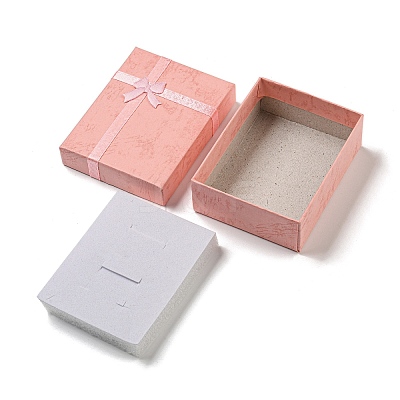 Cardboard Paper Necklace Boxes CON-G021-01C-02-1
