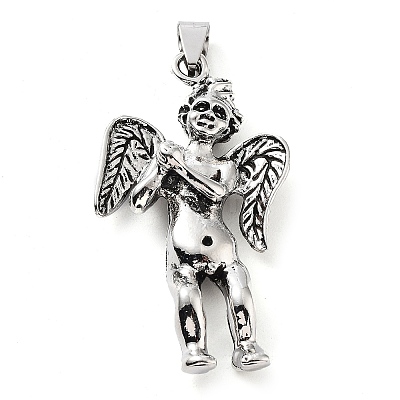 Tibetan Style Alloy Pendants TIBE-L012-005AS-1