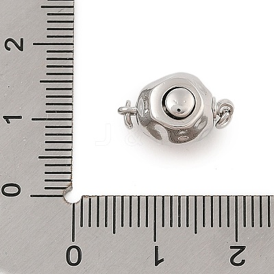 Brass Box Clasps KK-L223-006P-1