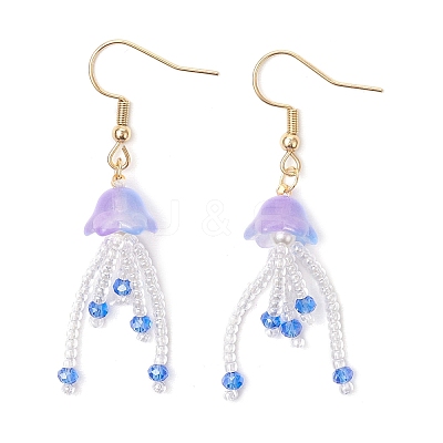 304 Stainless Steel Dangle Earrings EJEW-MZ00454-03-1