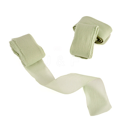 3 Rolls Frayed Polyester Ribbon OCOR-TA0002-97B-1