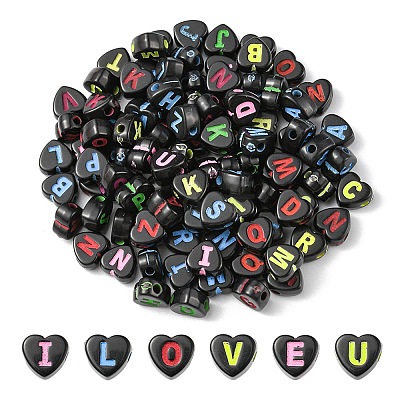 Craft Style Acrylic Beads MACR-YW0002-22A-1