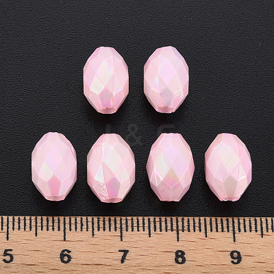 Opaque Acrylic Beads TACR-S153-32I-08-1